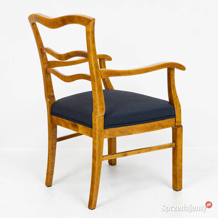 Fotel art deco do biurka do stołu stary antyk