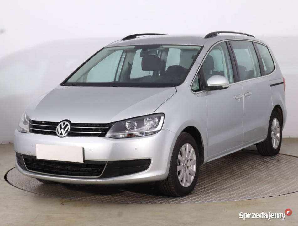 VW Sharan 20 TDI srebrny Sharan mazowieckie Piaseczno
