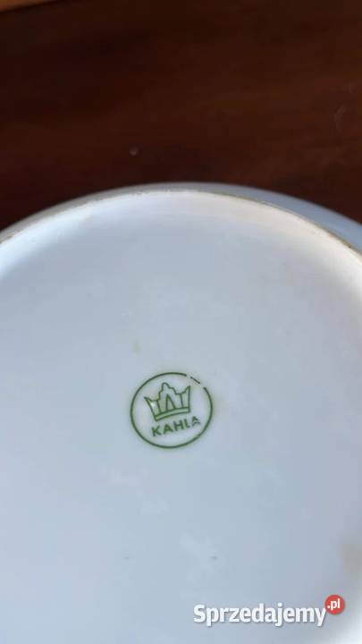 Salaterka z owocami Syg Kahla Biała porcelana z Gdańsk