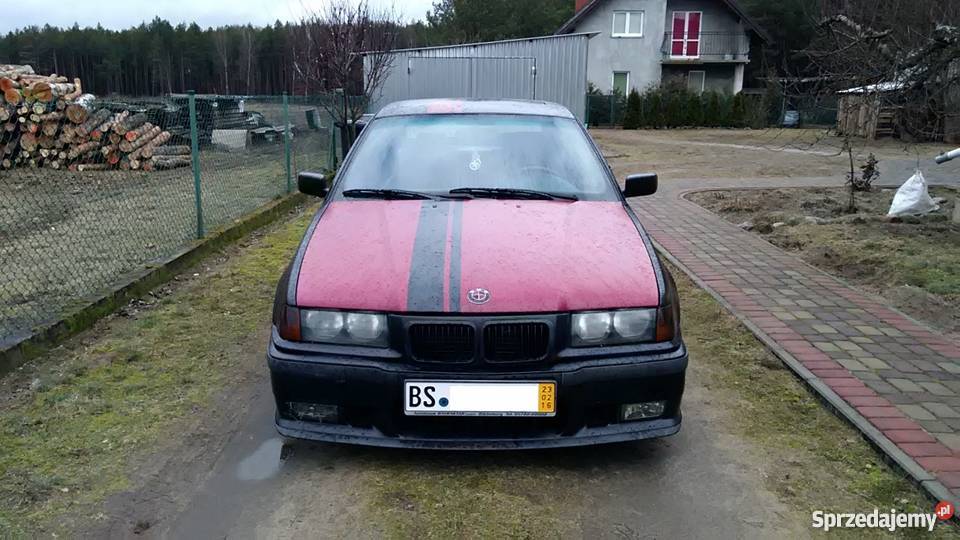 BMW E36 M3 MPAKIETTuningCzarny MatGwintAluSkóry Gutowiec