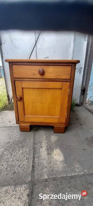 Szafka nocna Prl opolskie Prudnik sprzedam