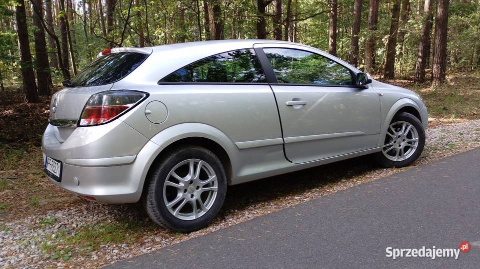 Opel Astra H GTC 14 90 166 000 polski salon brak Sulejówek