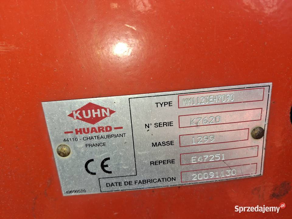 Kuhn multimaster 112 nieuszkodzony Pługi Maszyny uprawowe kujawsko-pomorskie