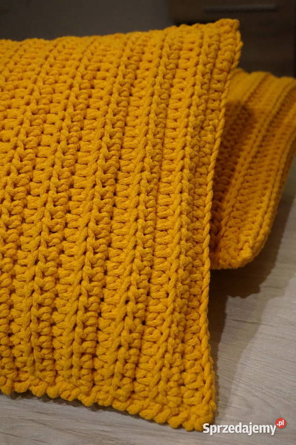Poszewka ze sznurka b handmade różne kolory Józefów