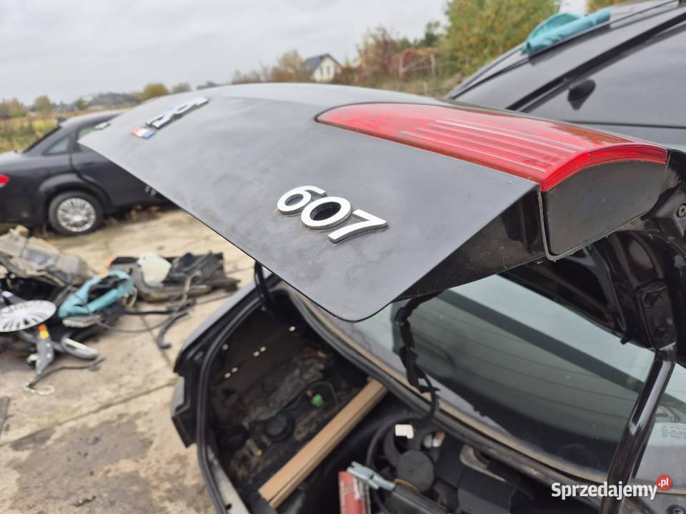 Klapa bagażnika Peugeot 607 Błonie