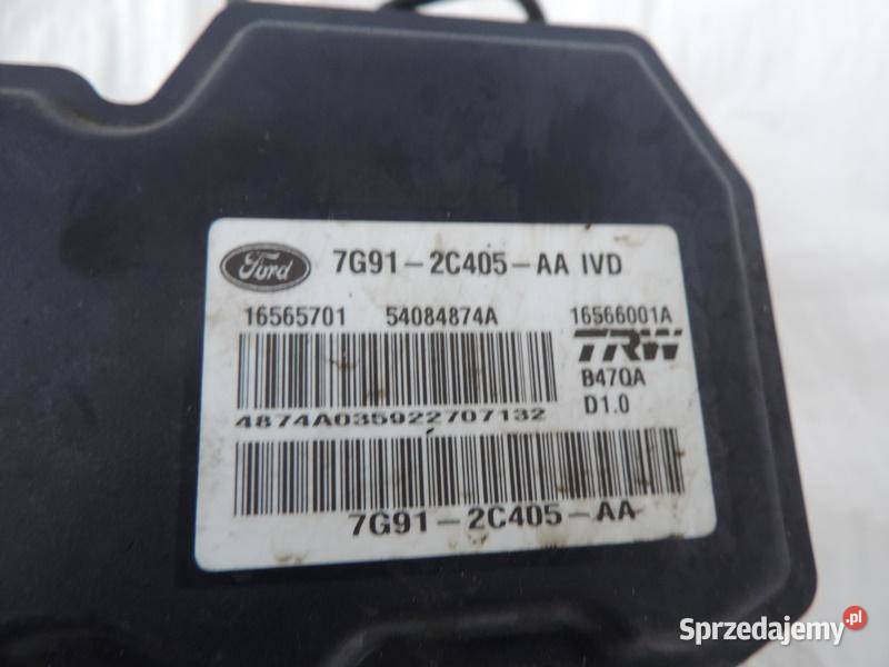 Pompa ABS Ford Galaxy mk3 20 TDCI 7G912C405AA osobowe