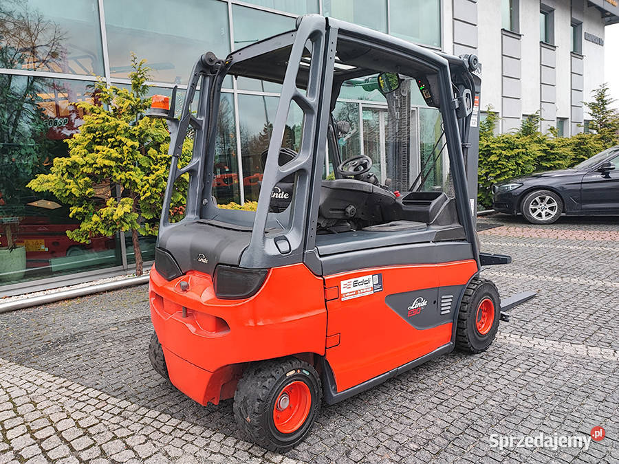 Wózek widłowy elektryczny Linde E30L01 3 tony Kęty sprzedam