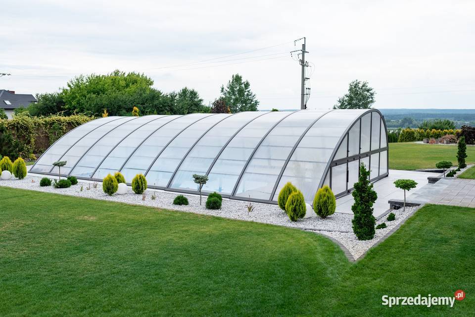 Wysokie zadaszenie basenu Z MONTAŻEM Bucovers sprzedam