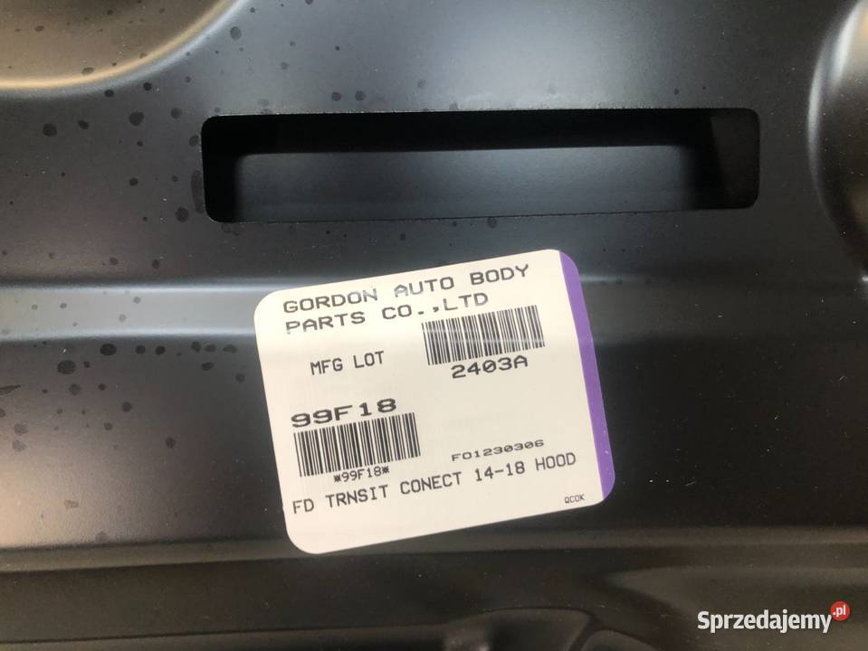 Ford Transit Connect II MK2 20132018 Maska świętokrzyskie Skarżysko-Kamienna