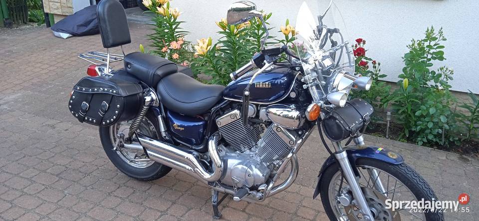 Klasyczny Chopper Yamaha Virago 535 nieuszkodzony Gniezno