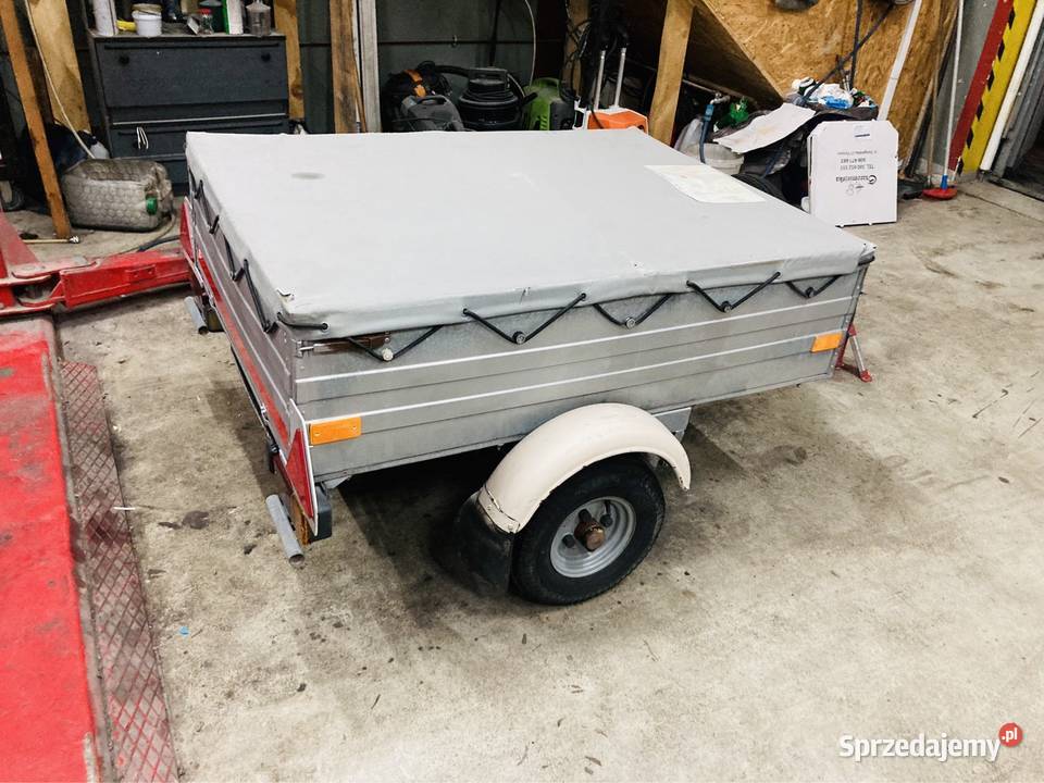 Przyczepka lekka DMC 400 IFA z Niemiec stan Burtowe i plandeki zachodniopomorskie