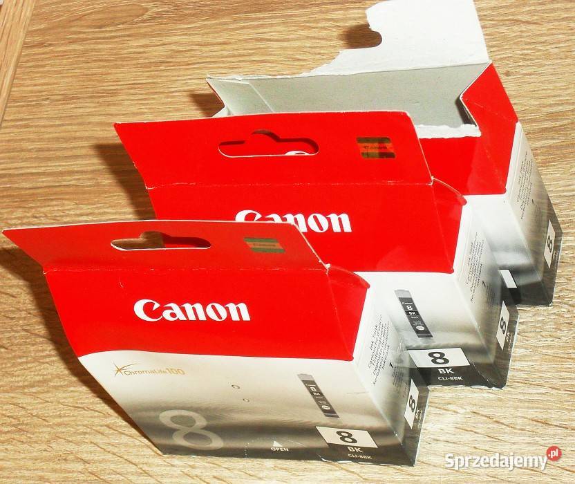 Tusz czarny Canon CLI8BK 0620b001 do drukarki atramentowa Gliwice
