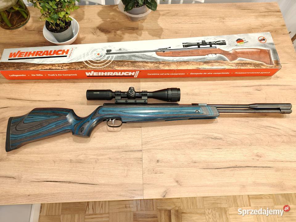 Karabin wiatrówka Weihrauch HW 97 K Niebieski