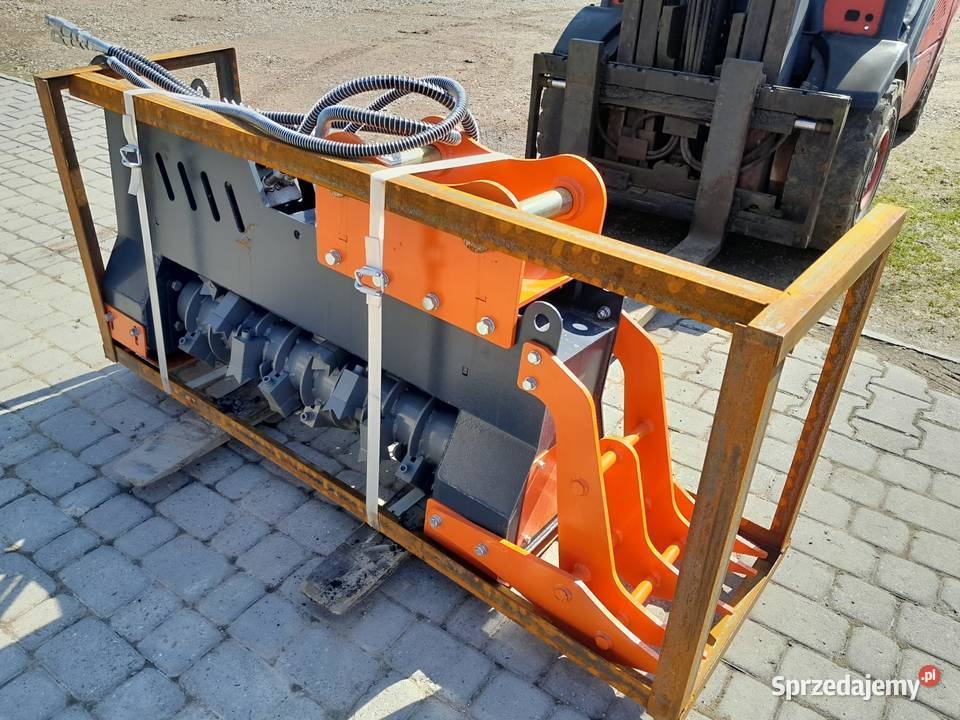 Mulczer hydrauliczny bębnowy karczownik zarośli Maków Podhalański