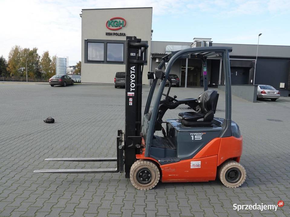 Wózek widłowy unoszący Toyota 8FBMT15 Traigo 15 mazowieckie Łosice sprzedam
