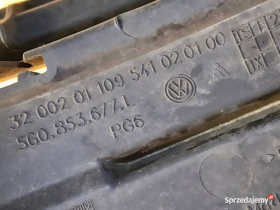 Kratka Dolna Zderzaka Przód Vw Golf 7 VII 5G wielkopolskie Pleszew sprzedam