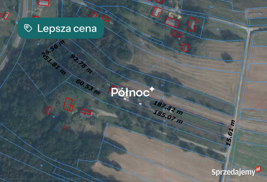Siedlisko z dużą działką 20 min Zamościa drewno Sprzedaż Drewniki sprzedam