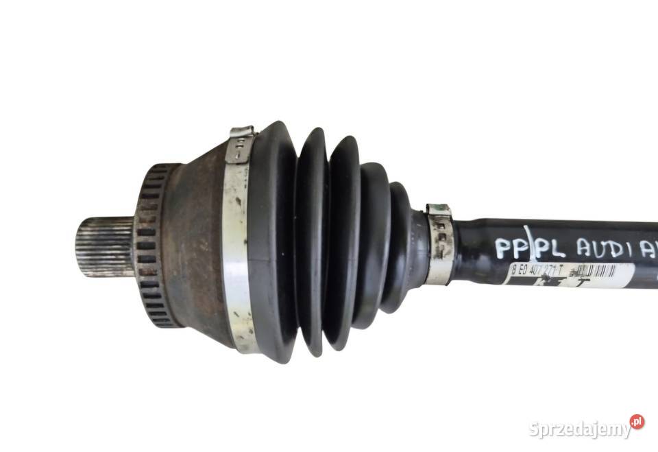 PÓŁOŚ PRZÓD LEWA PRAWA AUDI A4 B6 AUTOMAT 18T 19 Części samochodowe Działoszyce