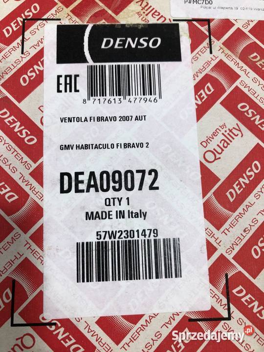 Lancia Delta III 2008 Fiat Bravo II Dmuchawa sprzedam