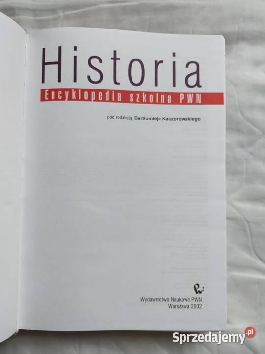 Historia Encyklopedia szkolna PWN Siedlce sprzedam
