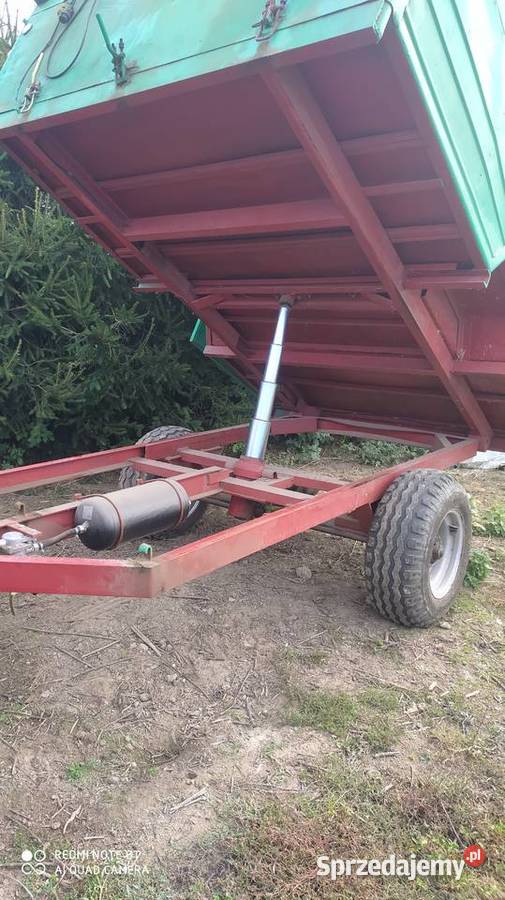 Przyczepa wywrotka jednoosiowa stan lubelskie Bełżyce