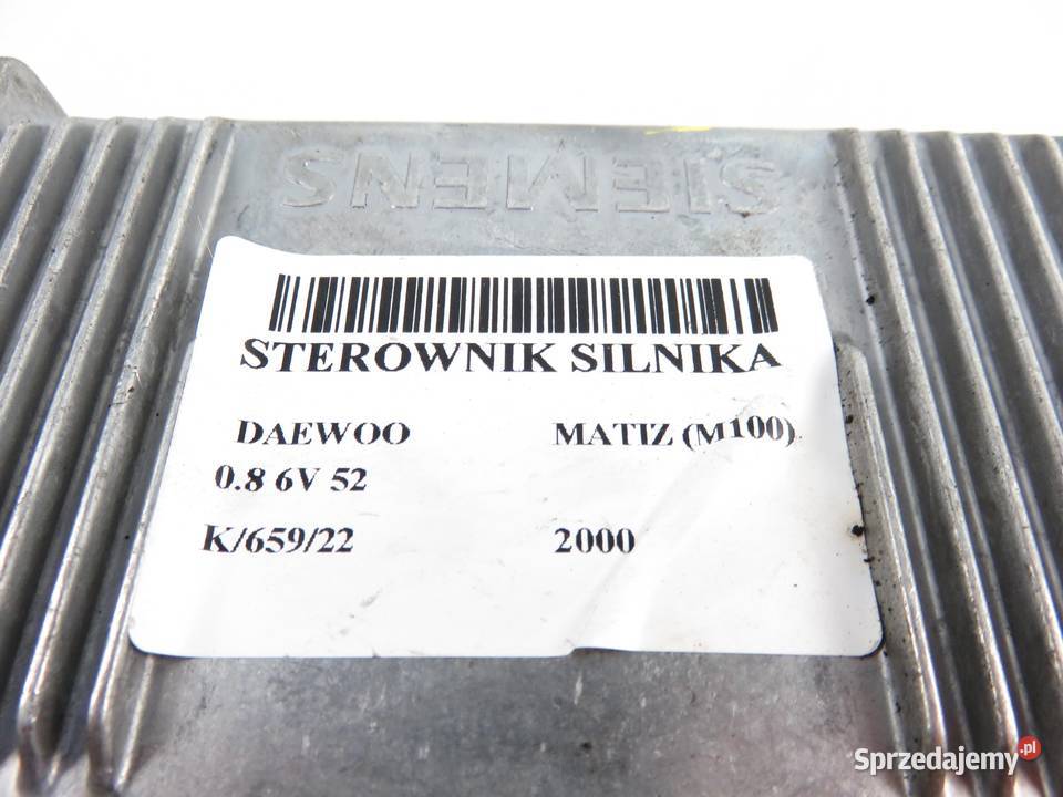 STEROWNIK DAEWOO MATIZ 08 S115000010 96558744
