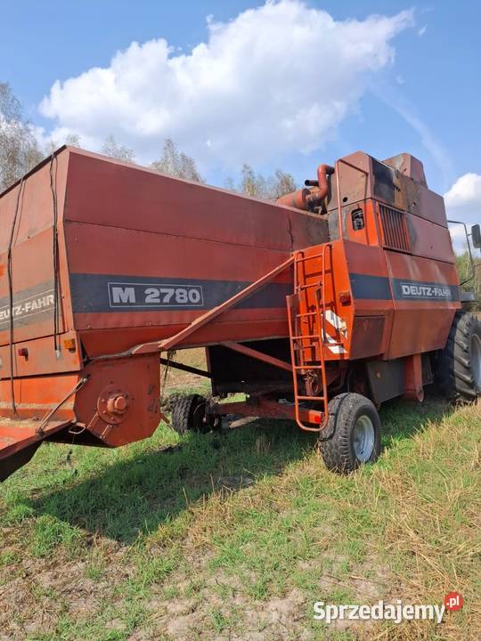 Kombajn Deutz Fahr M2780 części nieuszkodzony lubelskie Siemień