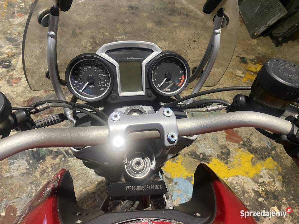 BMW R1200R 2012r brak dokumentów kat B z Anglii Rok produkcji 2012 Kielce