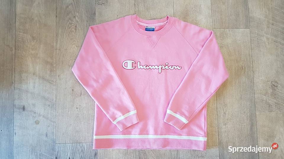 Oryginalny Champion Różowy Sweter Athletic