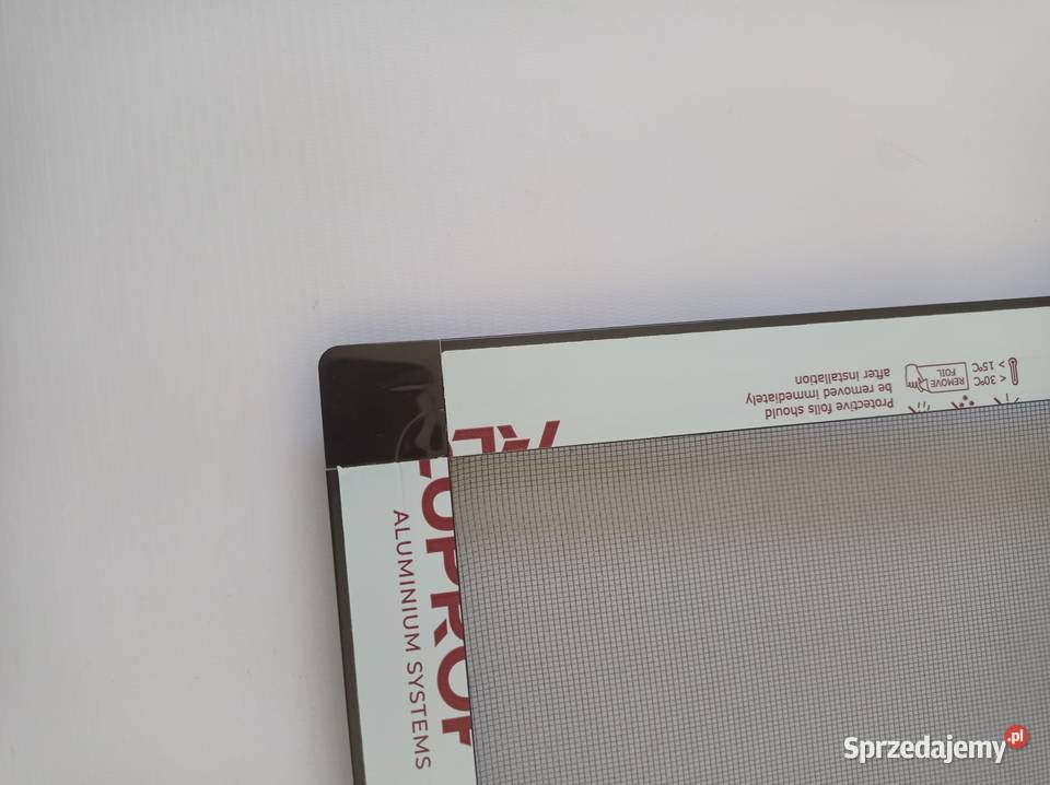 MOSKITIERA ALUMINIUM ZŁOŻONA NA WYMIAR Zelów