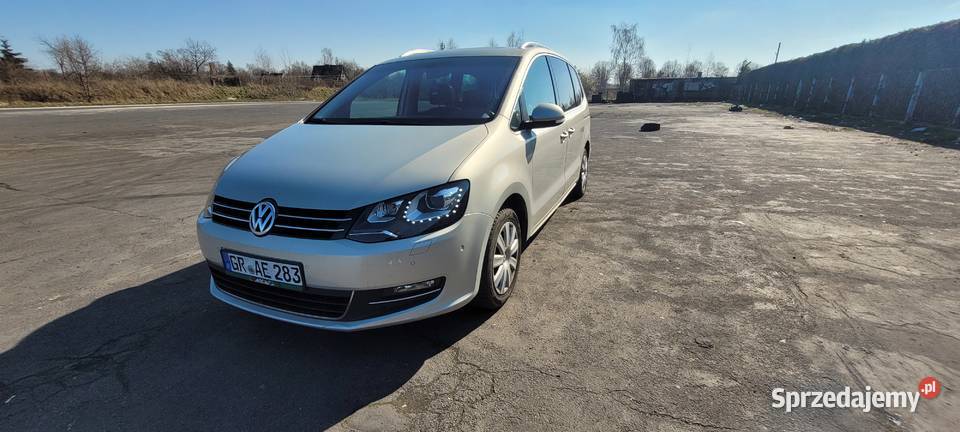 Volkswagen Sharan 20TDI 2014 165000 Wersja elektrochrom. lusterko wst. dolnośląskie