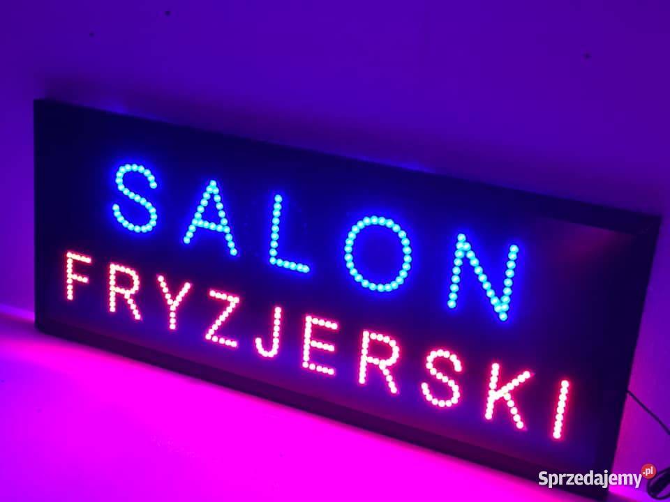 LED Reklama szyld diodowy 100 x 40 zewnętrzna Gdańsk