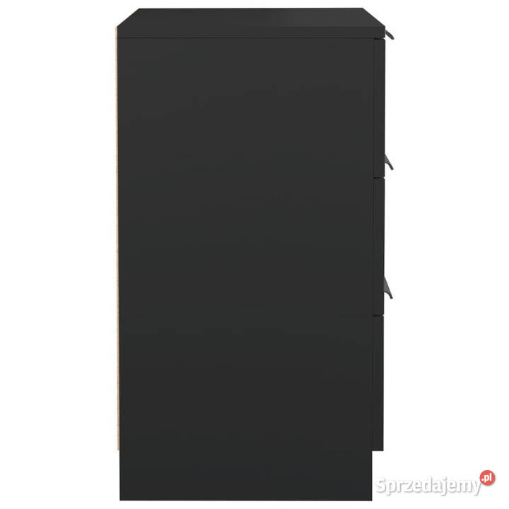 Szafka nocna czarna 40x36x65 WM811270