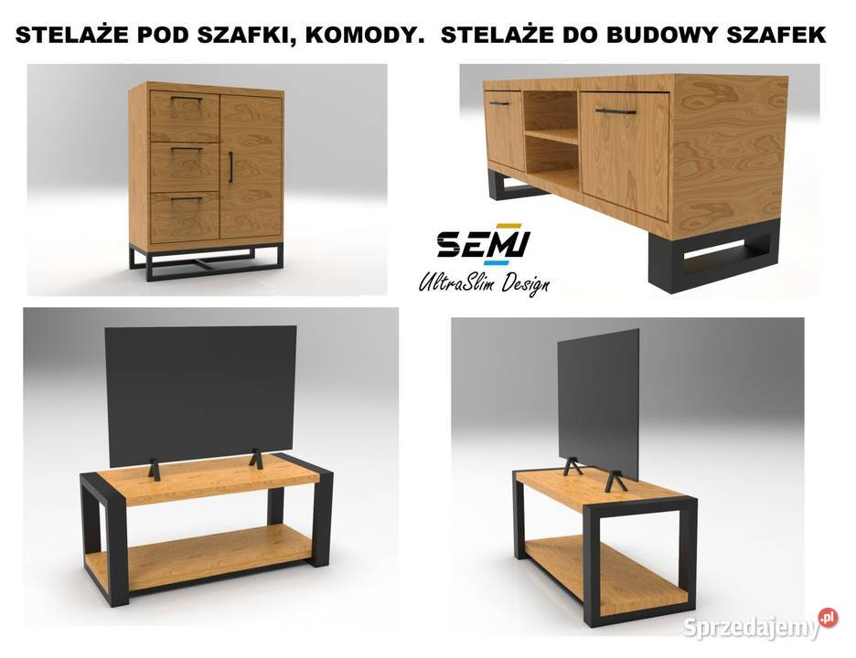 Stojak drewno kominkowe koszt stelaż opałowe czarny Jeżowe