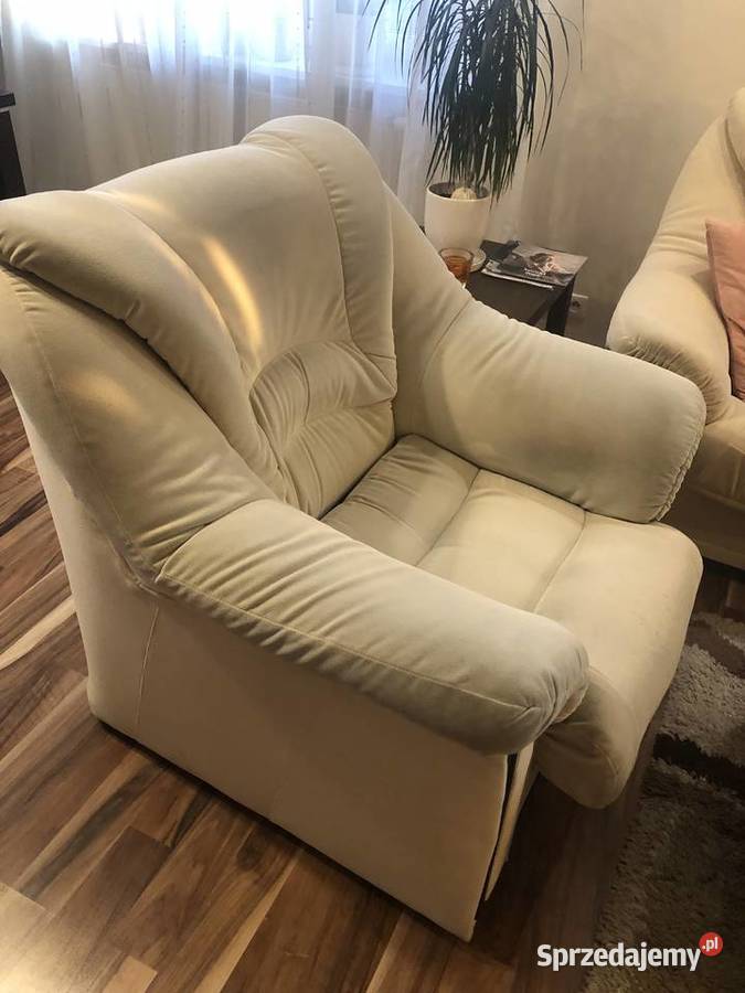 Kanapa z funkcją spania z dwoma fotelami i 200cm Radzymin