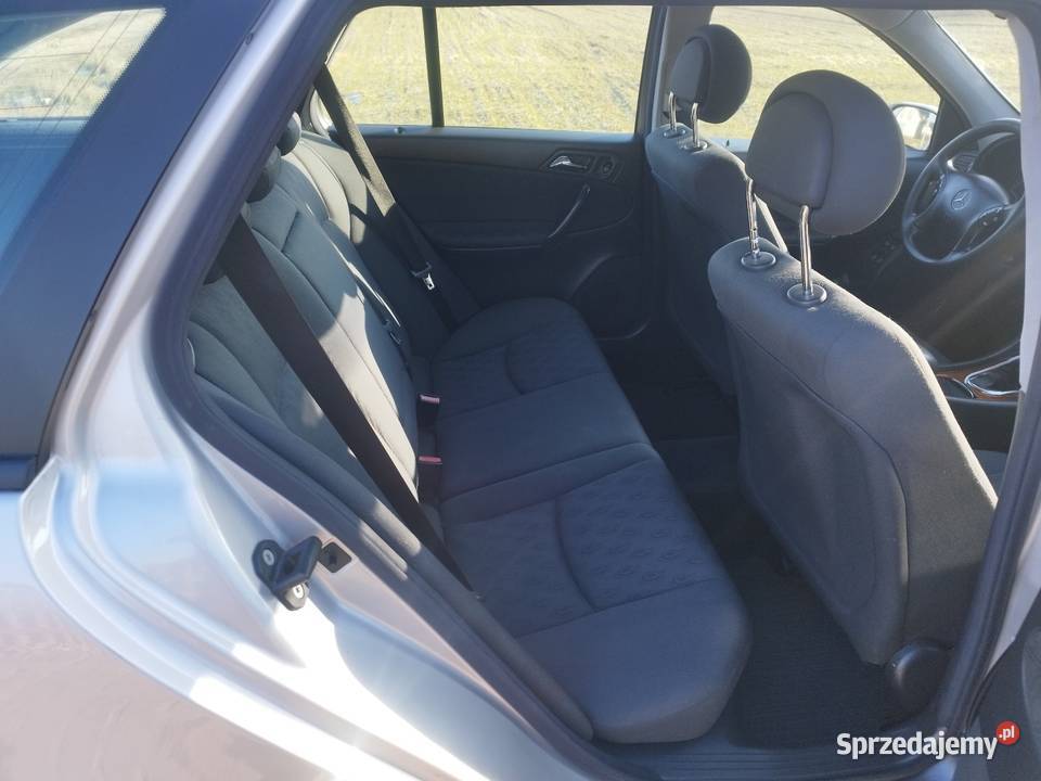 ładny Mercedes c klasa w203 20 benzyna gaz 2002 Samochody osobowe Jarocin