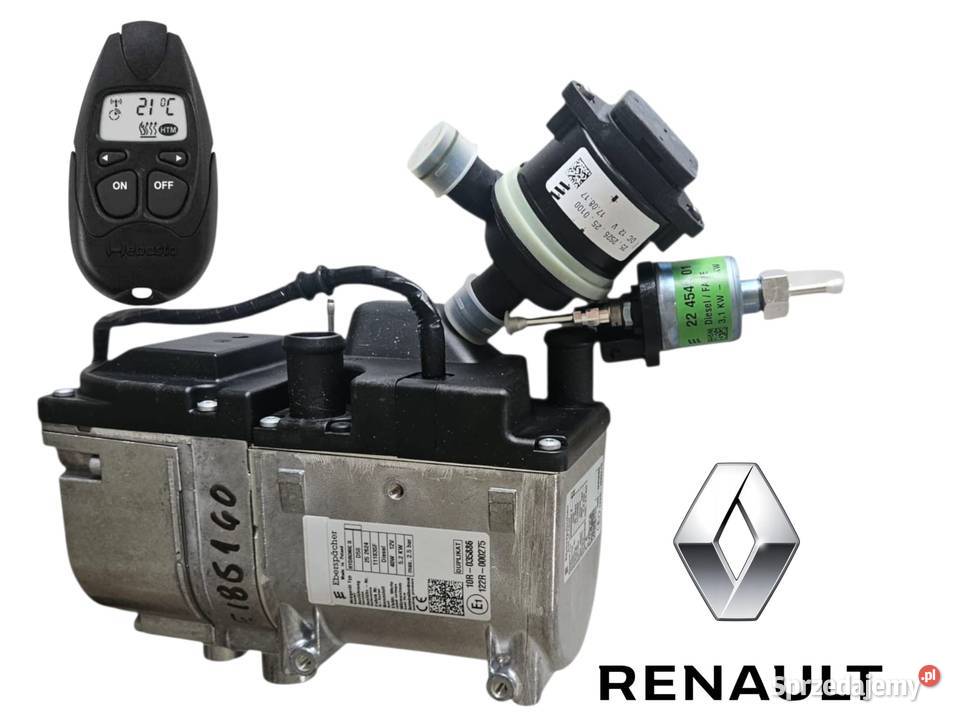 Webasto RENAULT ogrzewanie postojowe MONTAŻ osobowe Łódź