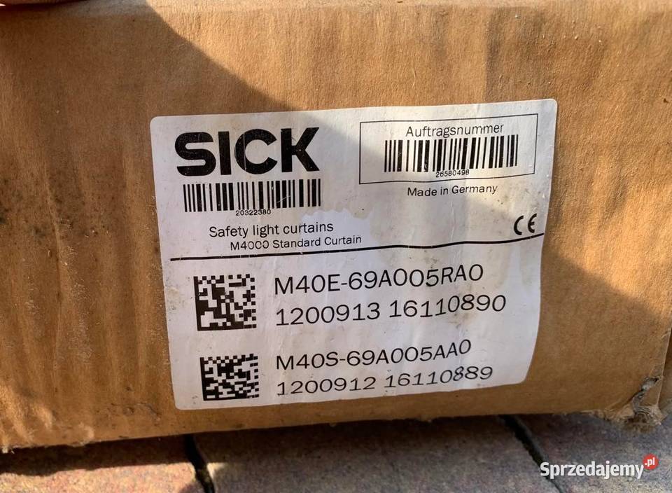 Sick M40S69A005AA0 M40E69A005RA0 Light curtain Warszawa