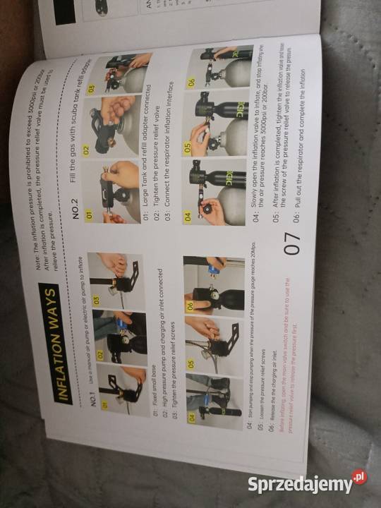 Butla do nurkowania małopolskie Tarnów