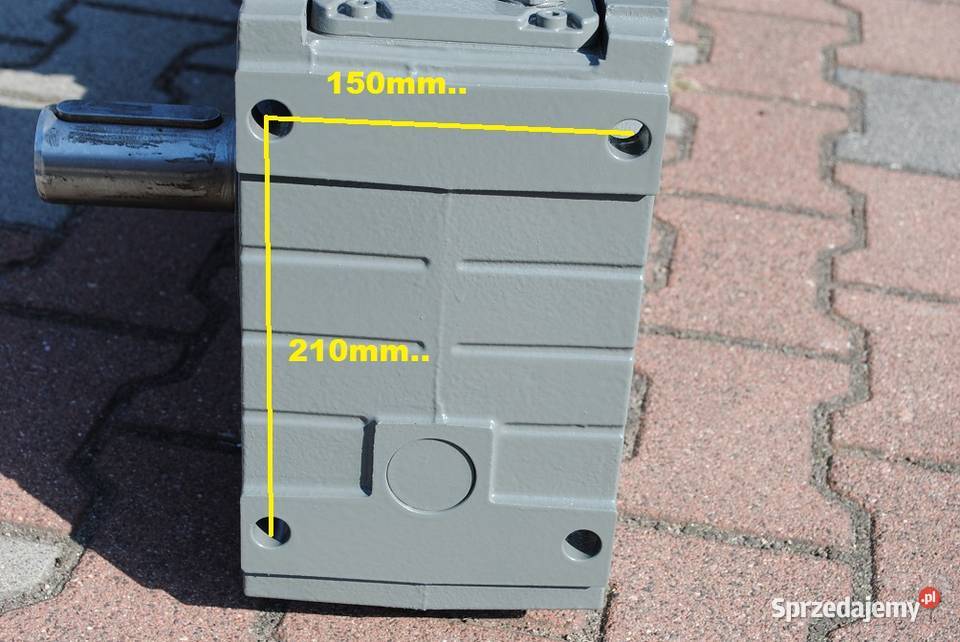 Motoreduktor 4kw 0289obr z hamulcem FALOWNIK lubuskie Kargowa