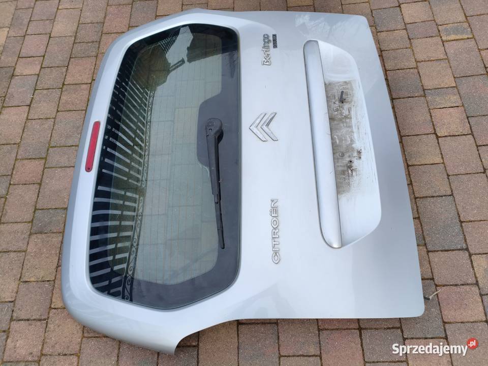 Klapa Bagażnika Citroen Berlingo II Srebrna EZRC mazowieckie Wyszków