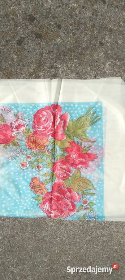 Chusta na głowę 4 PRL Koło