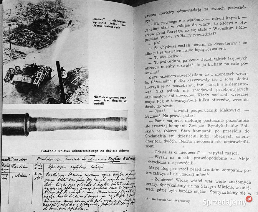 Na barykadach Warszawy Komornicki Stanisław Chełm