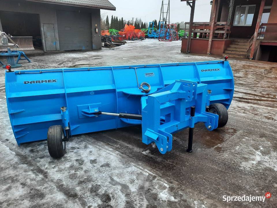 Pług do śniegu ziemi równiarka 3m33m35m DARMEX Barszcze