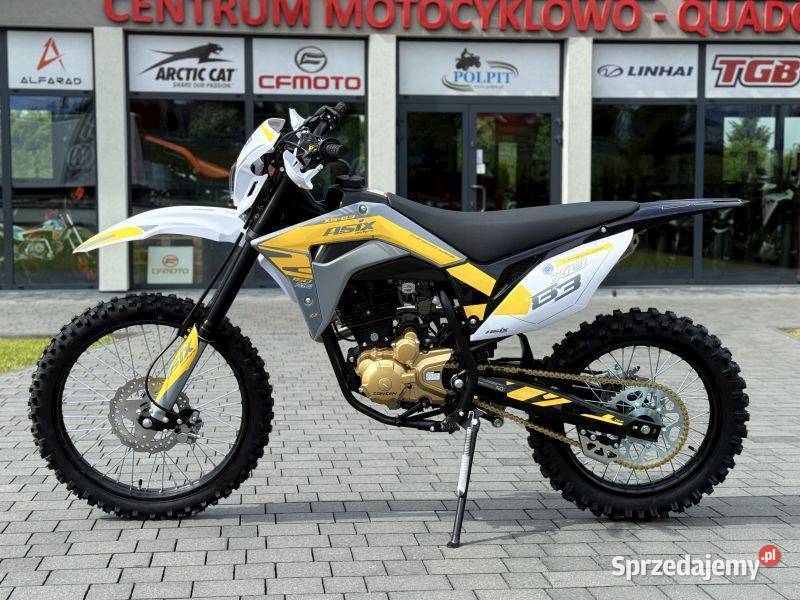 CROSS ASIX XB83 150CC 2118 ESTART ŻÓŁTOSZARY
