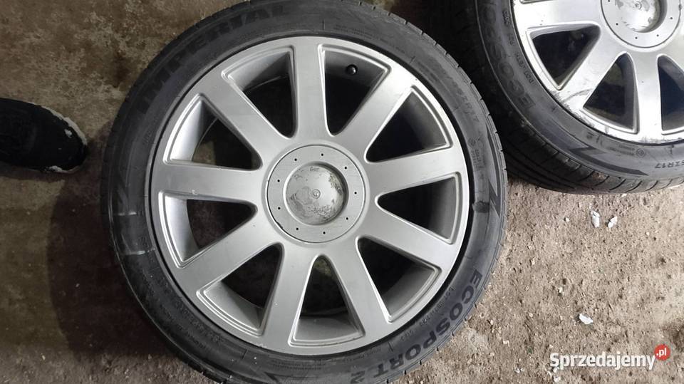 Sprzedam felgi aluminiowe r17 5x100 5x112 2 aluminiowe Parczew