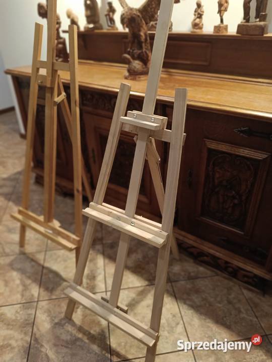 Sztalugi malarskie drewniane trójnożne kujawsko-pomorskie Lipno