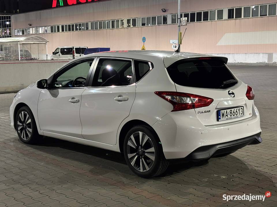 Nissan Pulsar salon polska pierwszy właściciel ogranicznik prędkości Warszawa