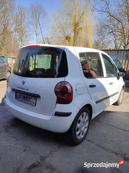 Renault Modus uszkodzony silnik Płońsk sprzedam