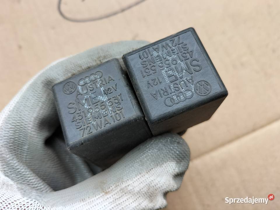 Przekaźnik AUDI 229 431955531 x 2 Kamień-Kolonia sprzedam